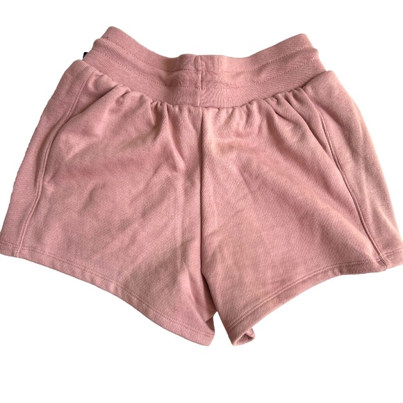 Champion Shorts Pink Dusty Rose Reverse Weave Heavyweight Fleece Sz XS New NWT - Picture 2 of 4